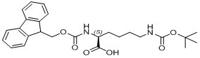 N-alpha-芴甲氧羰基-N-epsilon-叔丁氧羰基-L-赖氨酸  